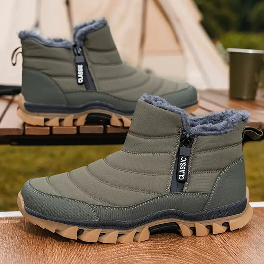 Herren Winter-Schneestiefel mit Fleecefutter EB