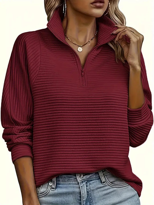 EB | Reißverschluss Warmer Pullover