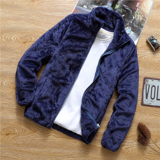 EB | Doppelseitige Fleece Jacke