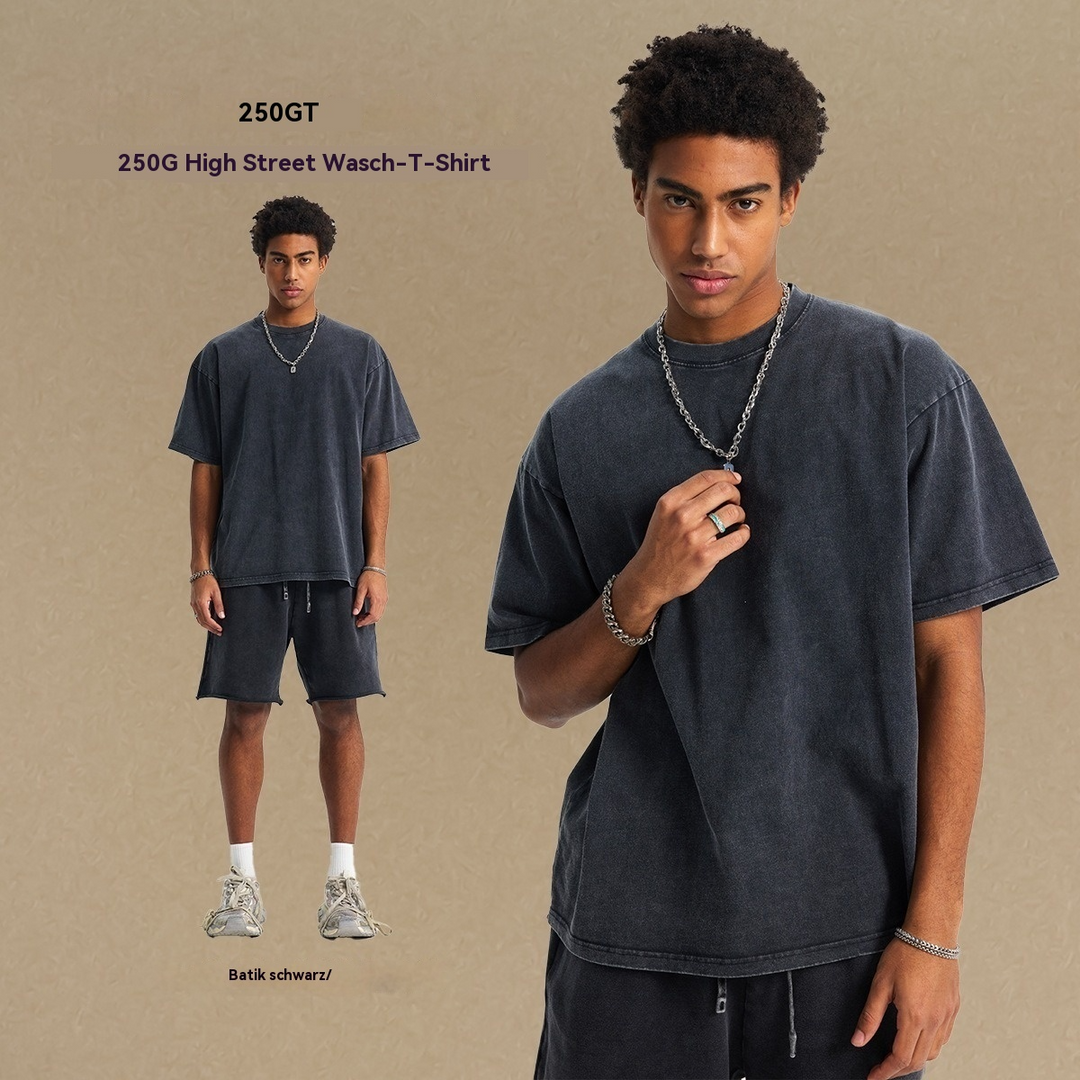 EB | Batik gewaschenes altes Herren-T-Shirt