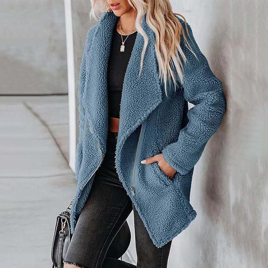 EB | Sherpa Jacke Polyester Weich, Warm
