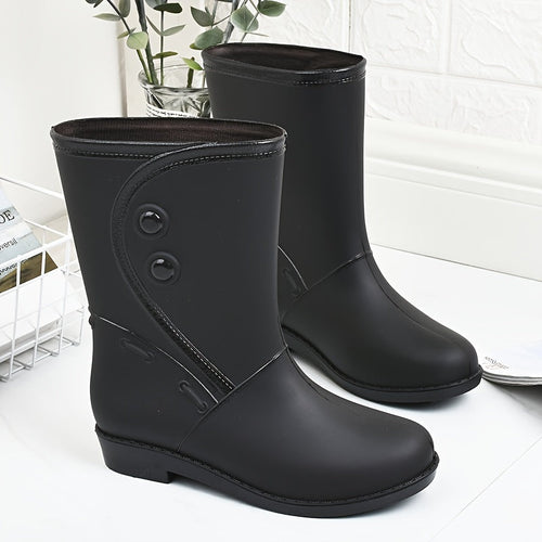 EB | Damen wasserdichte und bequeme Gummistiefel mit rutschfester Sohle