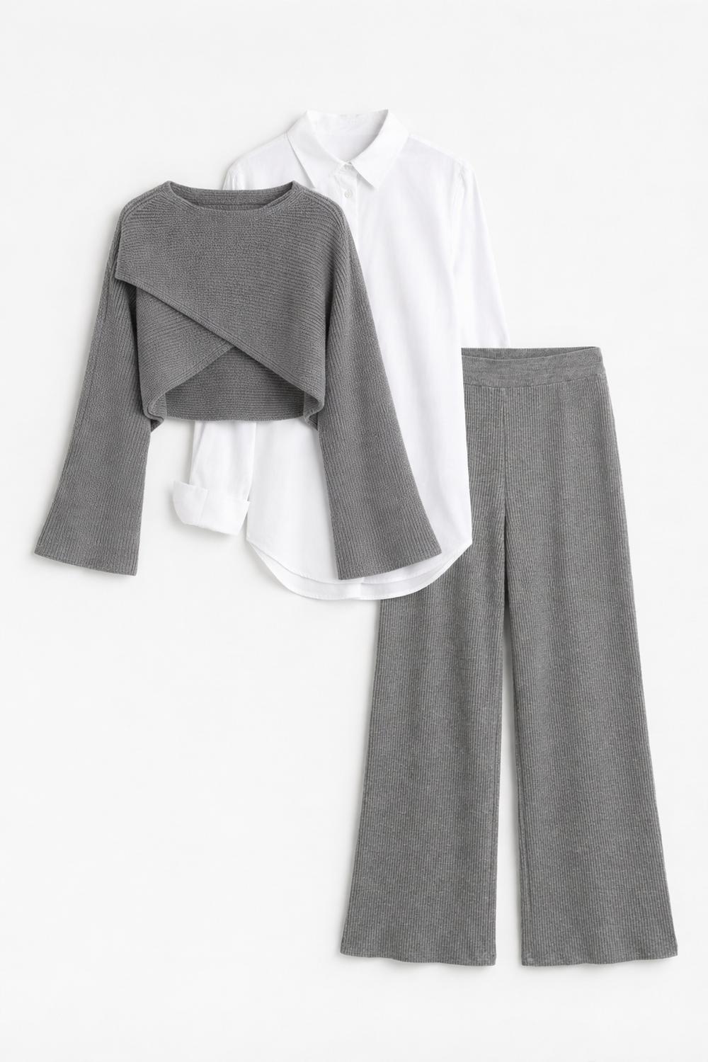 Bequemes Damen Dreiteiliges Set | EB