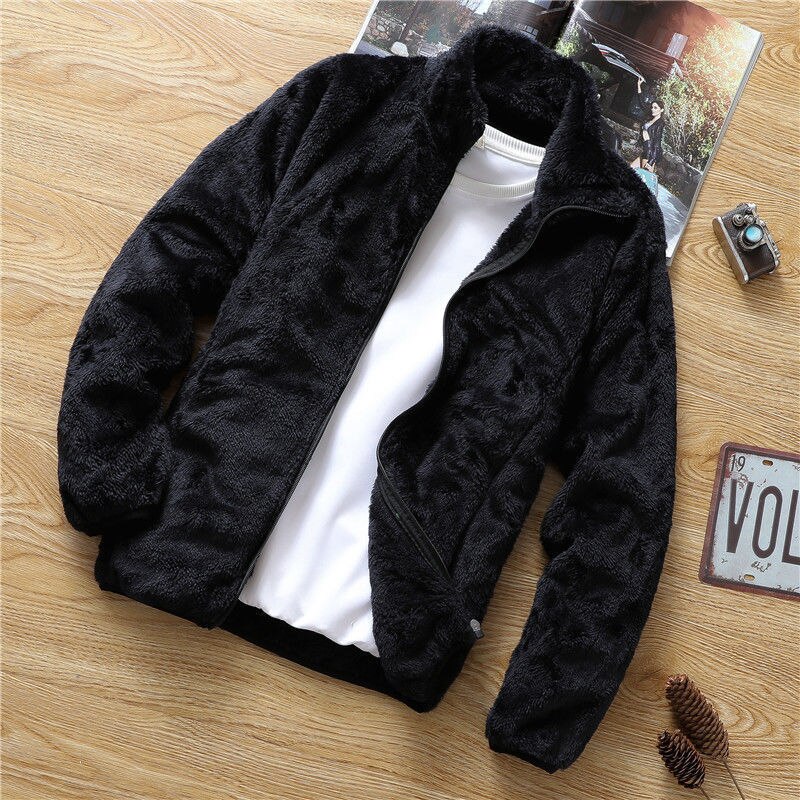 EB | Doppelseitige Fleece Jacke