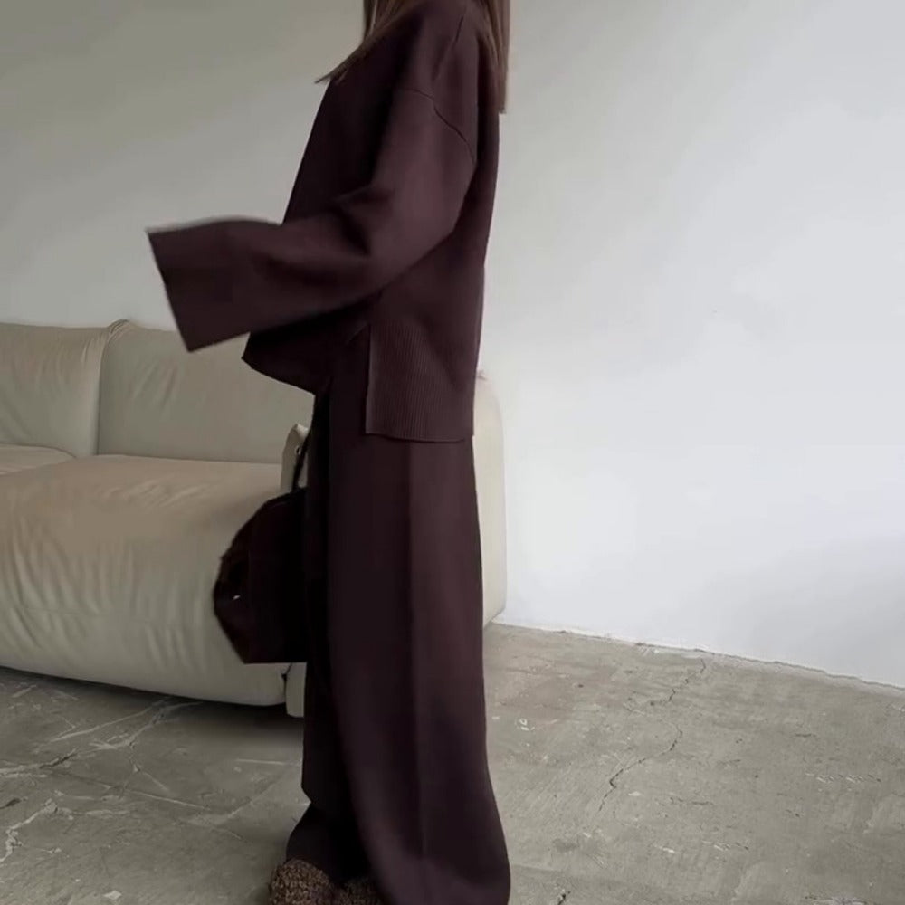 EB | Aus Strickpullover Und Hose für Damen
