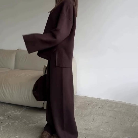 EB | Aus Strickpullover Und Hose für Damen