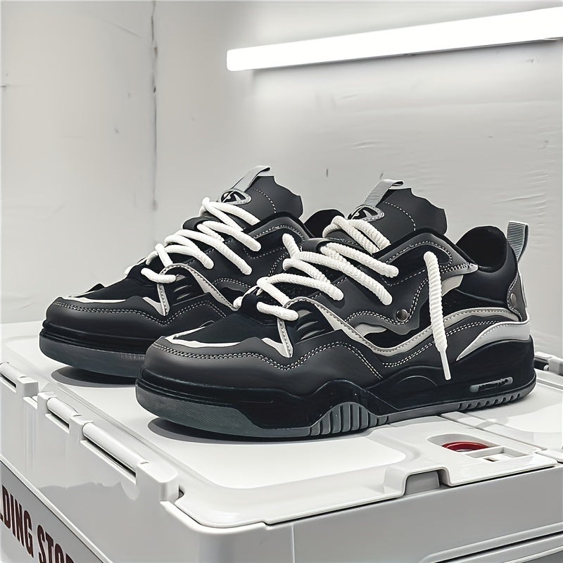 EB | Herren Stilvolle Schnür Skate Sneaker Mit