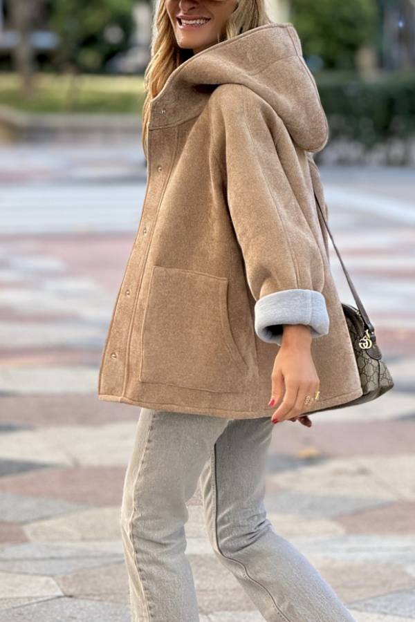EB | Neopren Braun Gummi Jacke