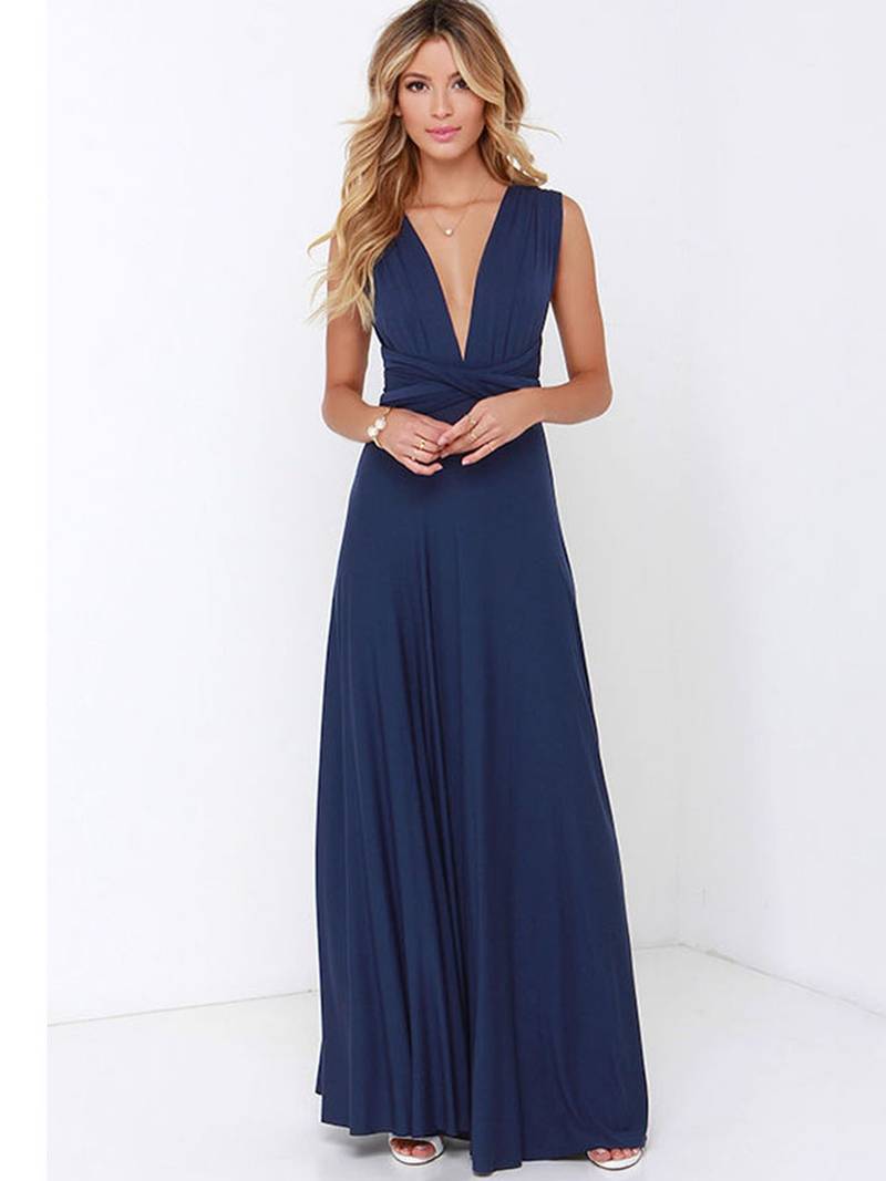 EB | Elegantes Wandelbares Maxikleid