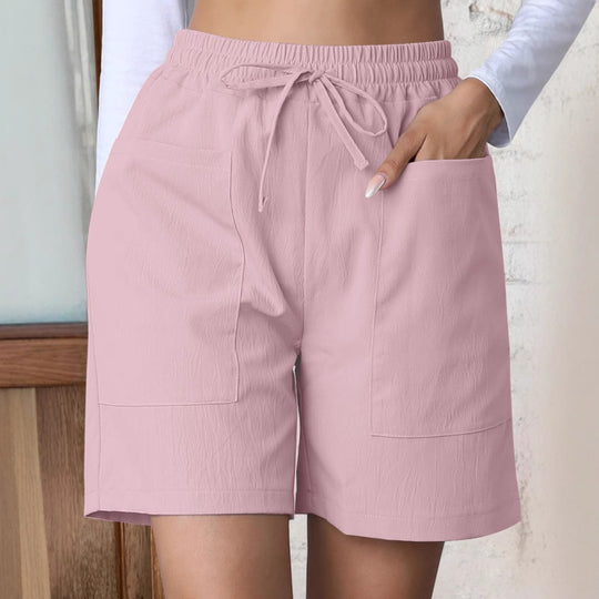 EB | Große Shorts mit hoher Taille und weitem Bein