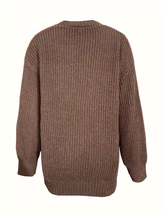 EB | Damen Freizeit Baumwoll Strickjacke