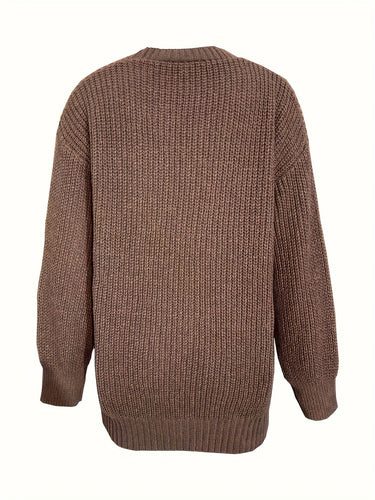 EB | Damen Freizeit Baumwoll Strickjacke