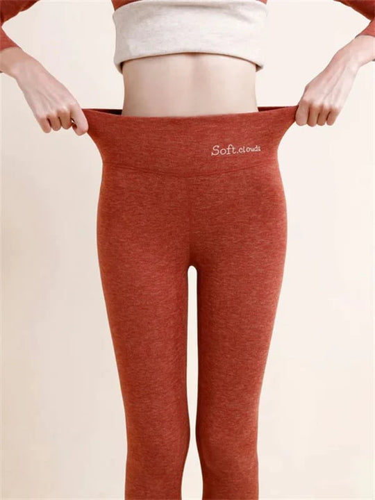 EB | Damen Winterhose Fleece - Warme Leggings mit Formungseffekt