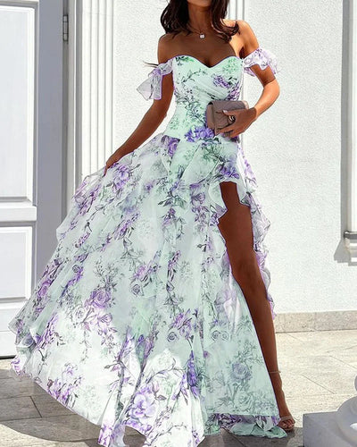 EB | Elegantes Geblümtes Kleid