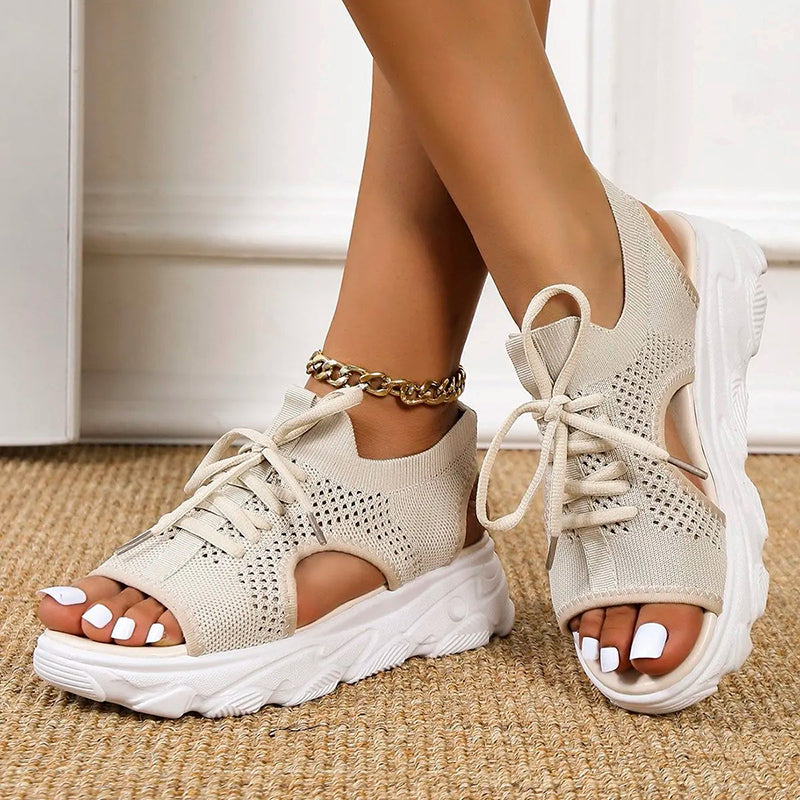 EB | Orthopädische Plateausandalen