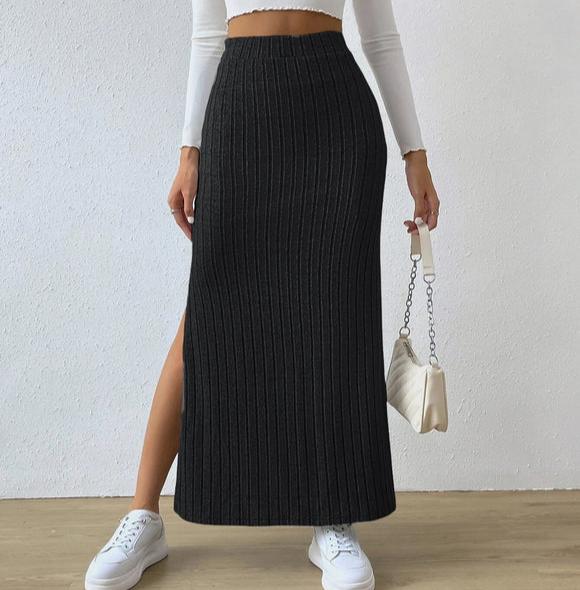 EB | Trendig Gestrickter Rock für Frauen