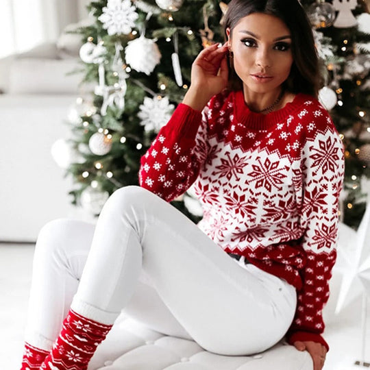 EB | Weihnachtsstrickpullover