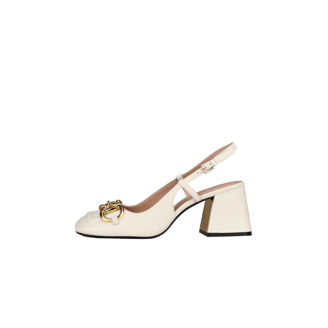EB | Retro Mary Jane Schuhe mit Dicken Hohen Absätzen und Schnallen
