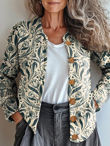 EB | Dekorative Blumenjacke