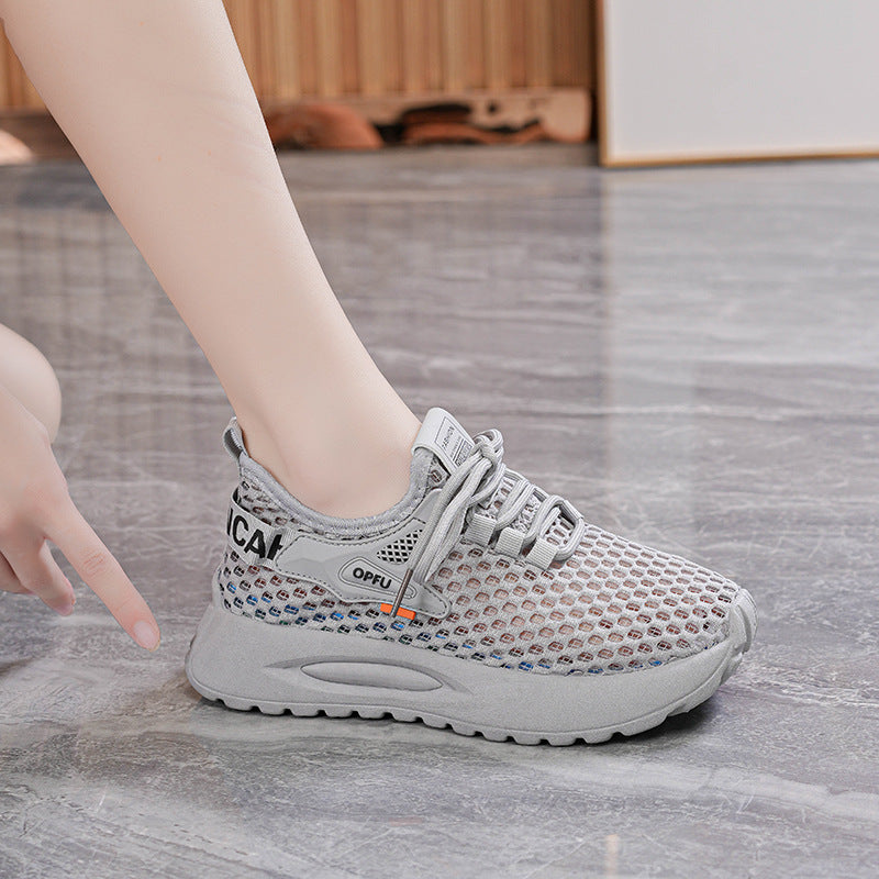 Bequeme Mesh-Freizeit-Sportschuhe für Damen EB EB