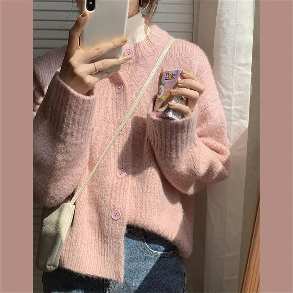 EB | Gemütlicher Lässiger Strick-Cardigan Pullover