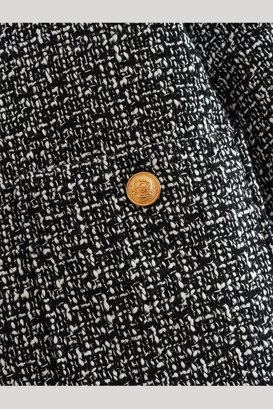EB | Farbe Texturiertes Lässiges Stil Top Jacke