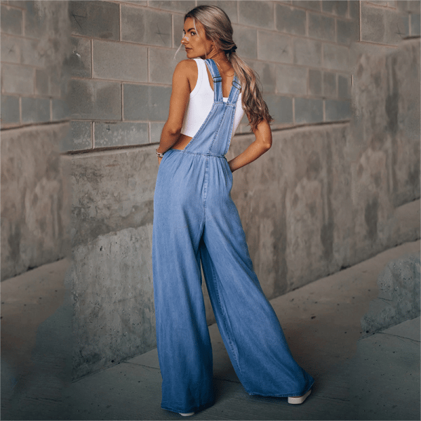 EB - Damen Denim Jumpsuit