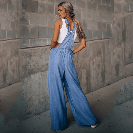 EB - Damen Denim Jumpsuit
