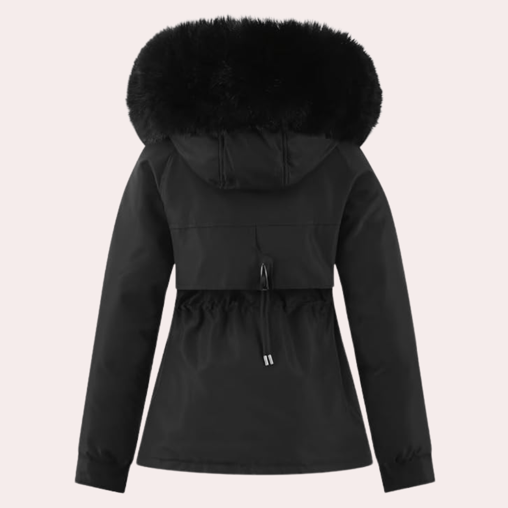 EB | Damen Winterjacke mit Kapuze und Warmfutter