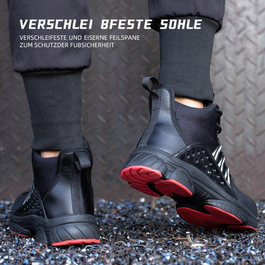 Männer Arbeit Sicherheit Schuhe Bau Anti-smash Punktion-Proof Unzerstörbar Boot EB