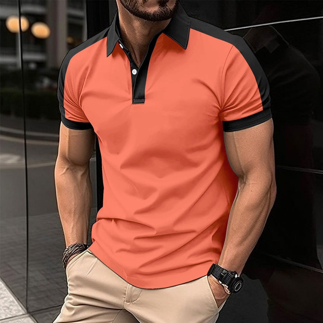 EB | Großes Twill-Poloshirt