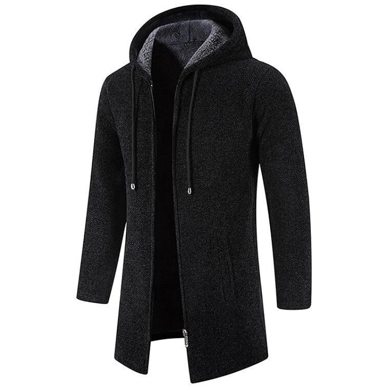 EB | Herren Wolljacke mit Kapuze