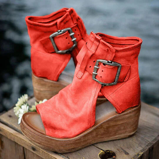 EB | Boho Keilsandalen für Damen