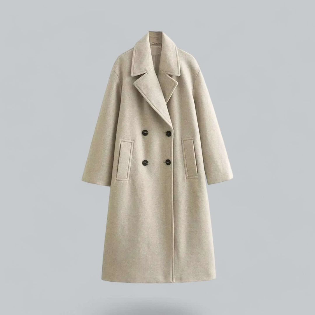 EB | Damen Oversized Knopfmantel