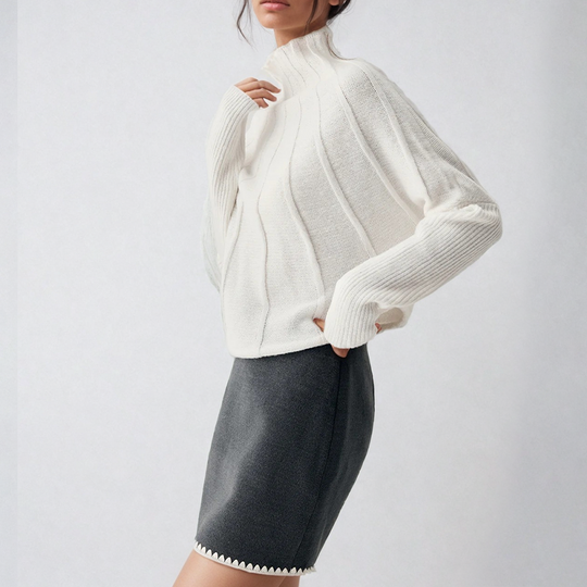 EB - Stylische Strickrollkragenpullover für den Winter für Frauen