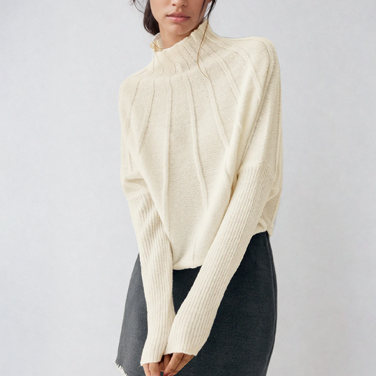 EB - Stylische Strickrollkragenpullover für den Winter für Frauen