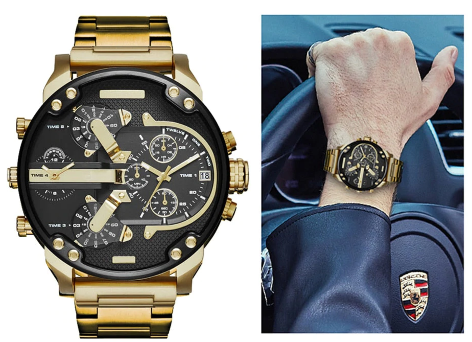EB – Schlanke, elegante Herrenuhr des Managers