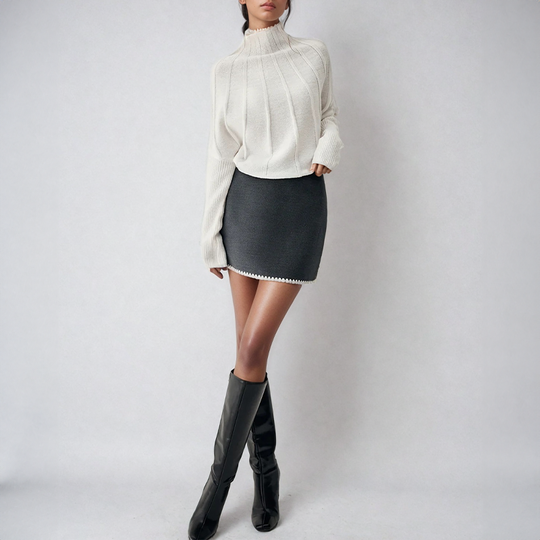 EB - Stylische Strickrollkragenpullover für den Winter für Frauen
