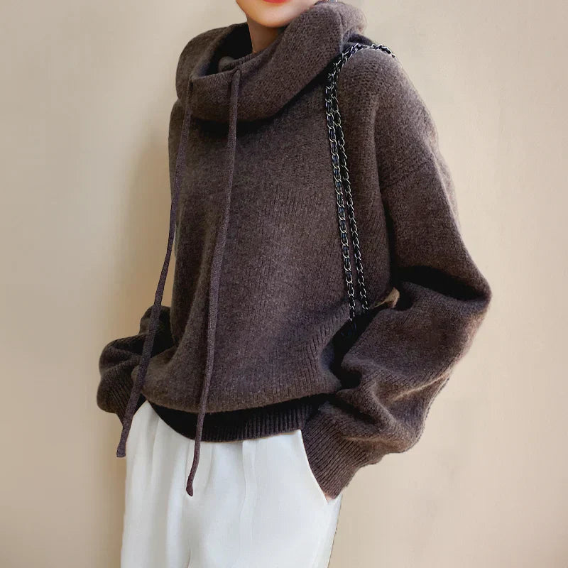 EB | Rollkragenpullover Gerippter Saum