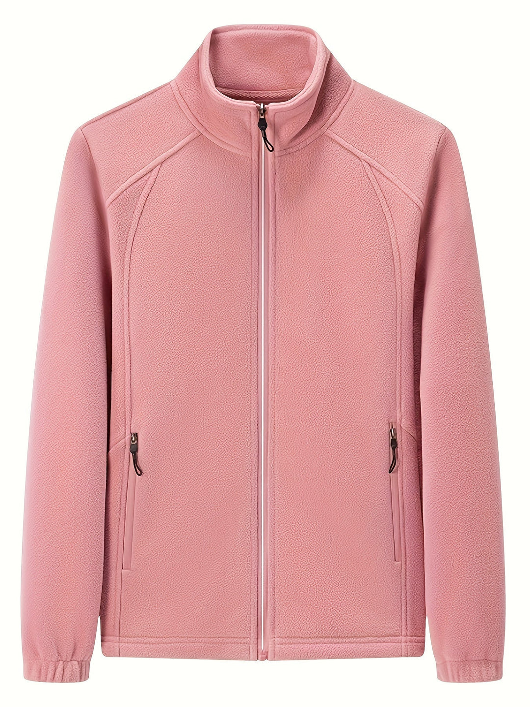 EB | Damen Fleecejacke mit Stehkragen und Langen Ärmeln
