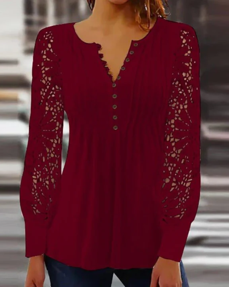 EB | Damen Elegant Oberteil Schicken