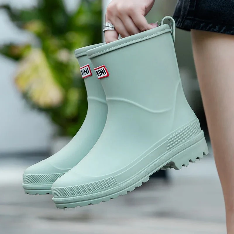 EB | Damen Wasserdichte Gummistiefel Boots