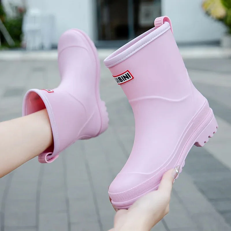 EB | Damen Wasserdichte Gummistiefel Boots