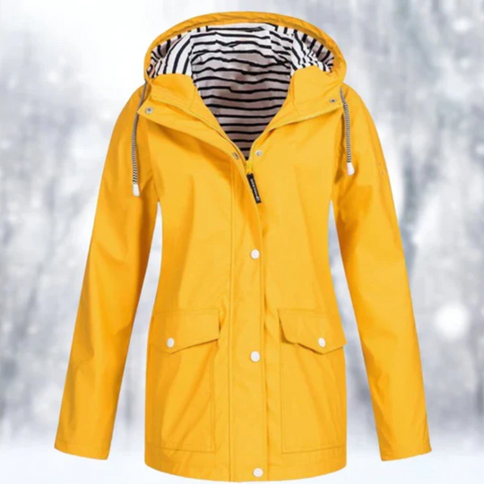 EB | Damen Kapuze Regenjacke Wasserdichte