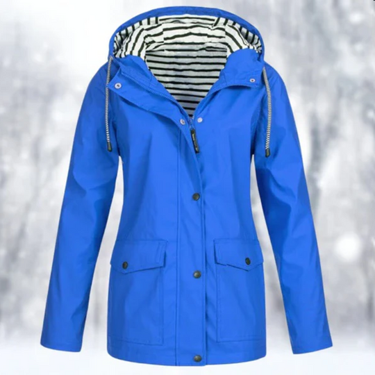 EB | Damen Kapuze Regenjacke Wasserdichte