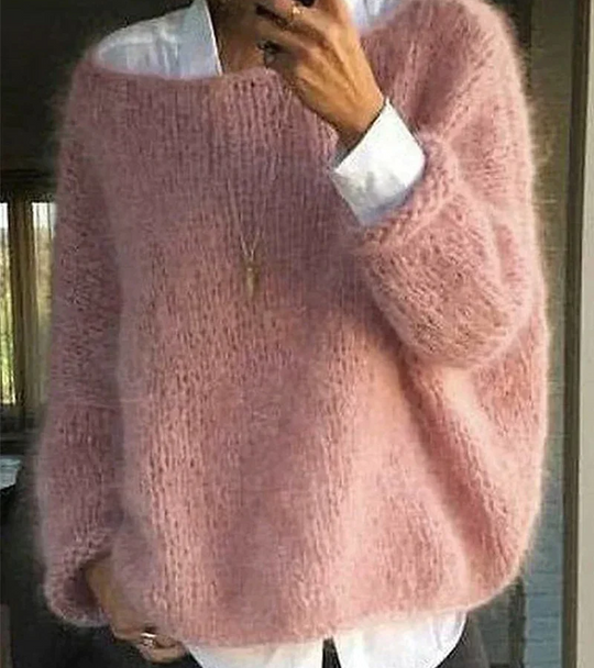 EB | Damen Oversize Pullover Sweater
