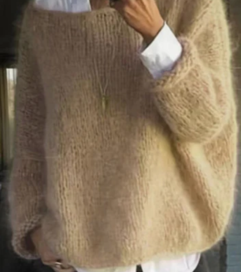 EB | Damen Oversize Pullover Sweater