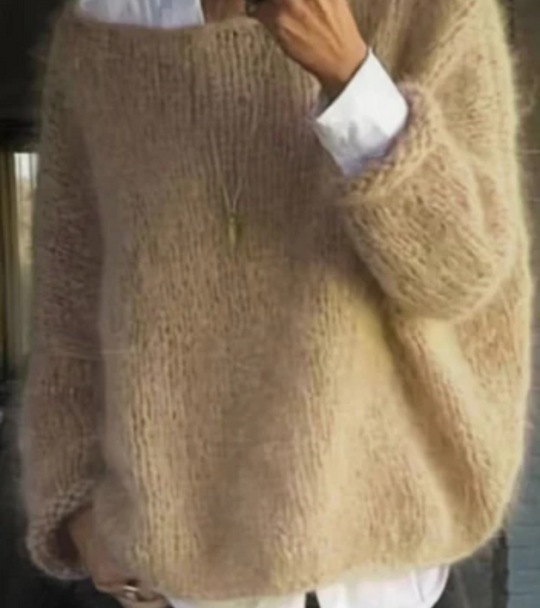 EB | Damen Oversize Pullover Sweater