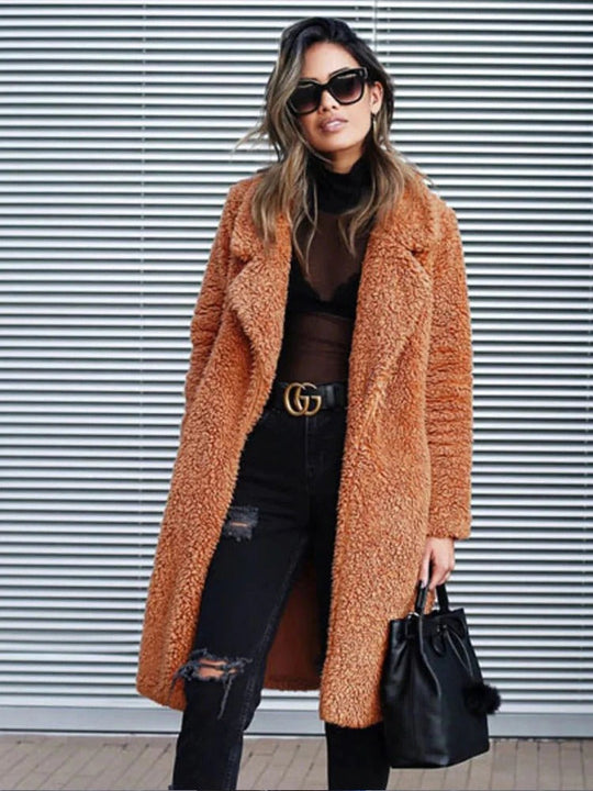 EB | Mantel - Strukturierter Teddy-Look