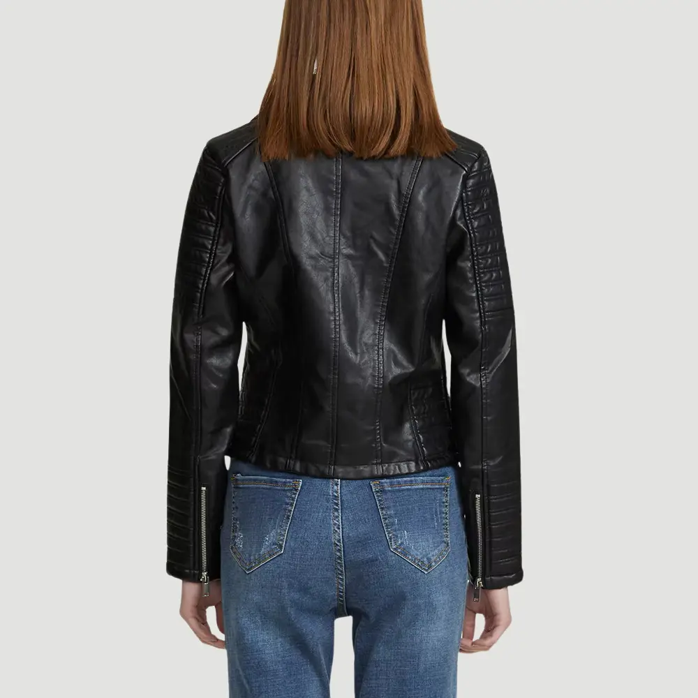 EB | Biker Kunstlederjacke